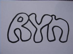 graffiti bubble letters, 3D